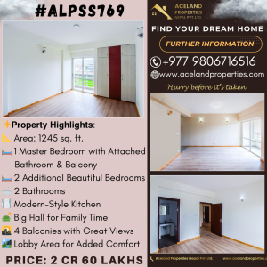 3 BHK Apartment for Sale